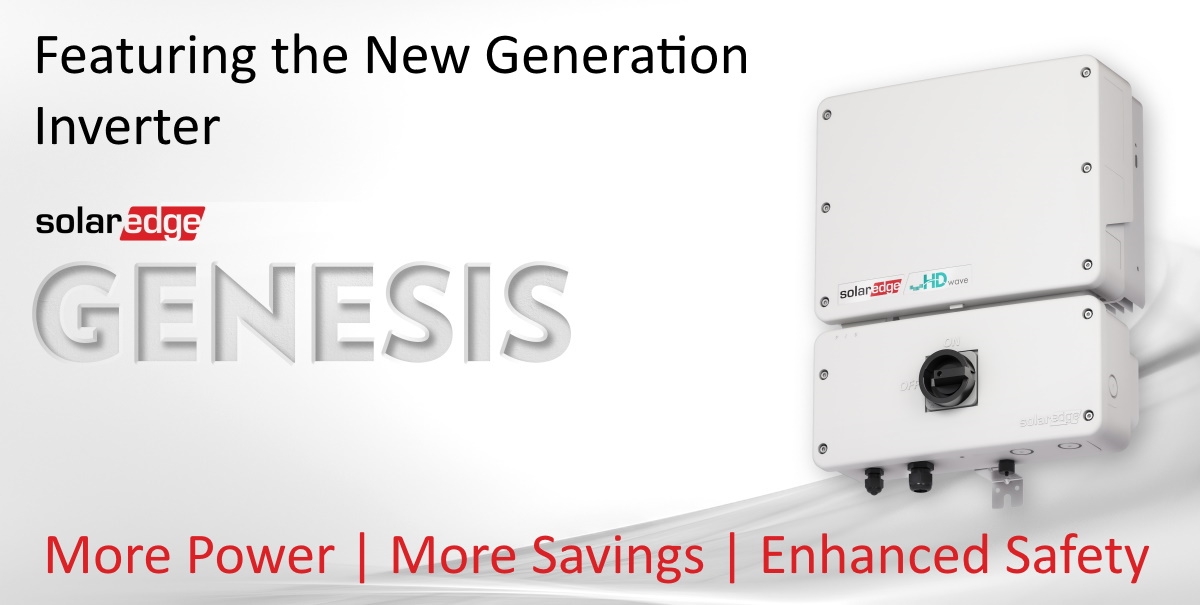 SolarEdge HD-Wave Genesis single phase inverter