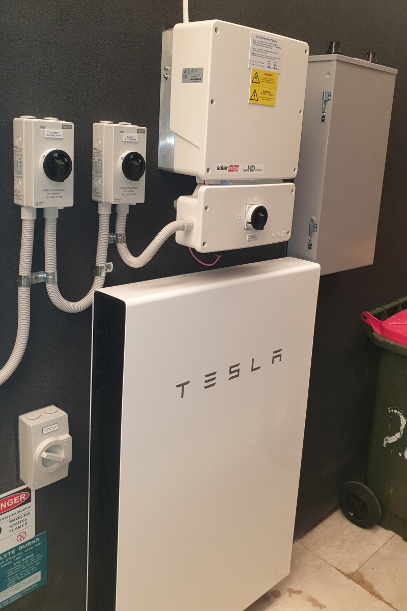 Tesla Powerwall 2 Installed by SolarBright